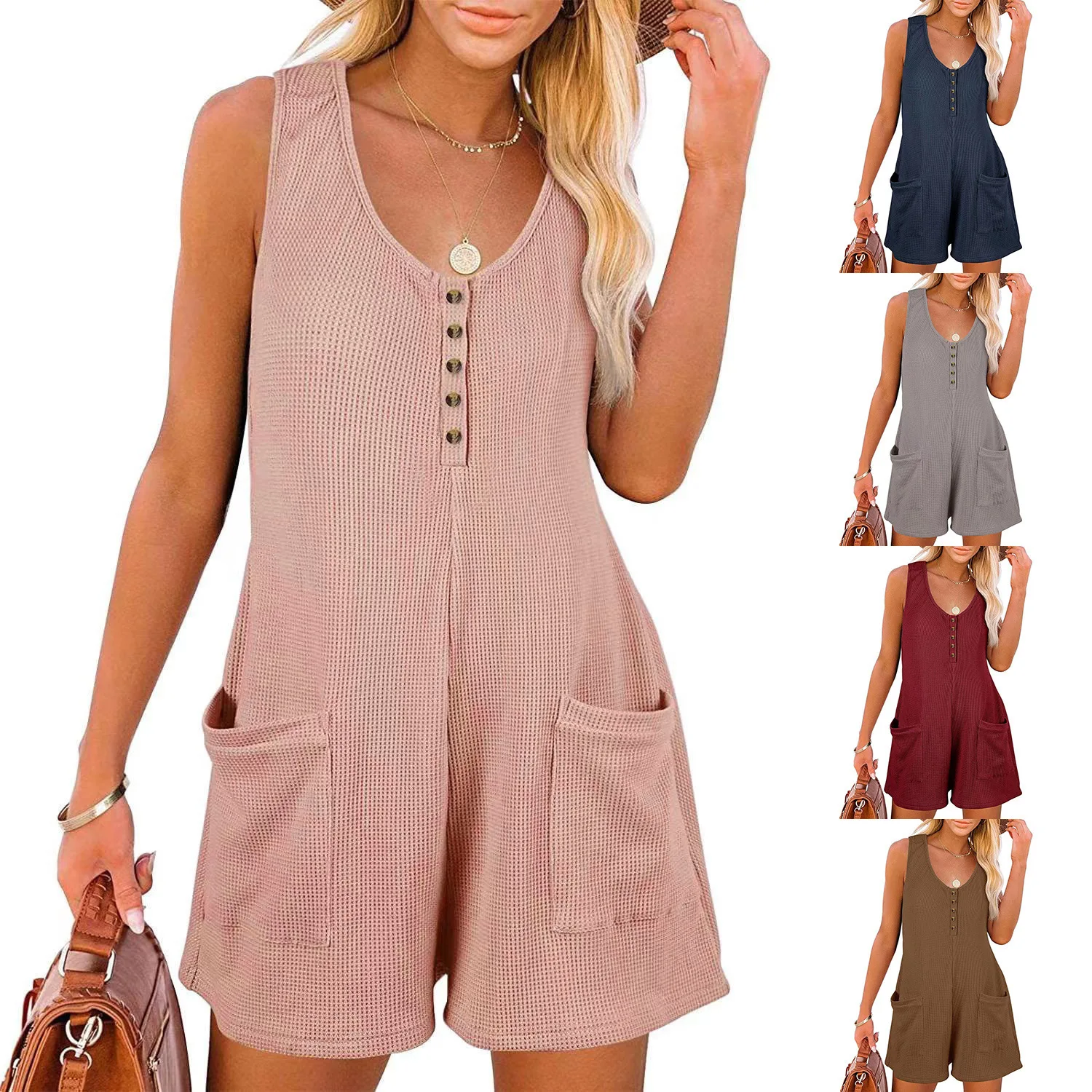 

Summer Women Sleeveless Overalls Elegant Jumpsuits Romper Casual Vintage Ladies Short Pants Mesh fabric Wide Leg Pants y2k 2xl