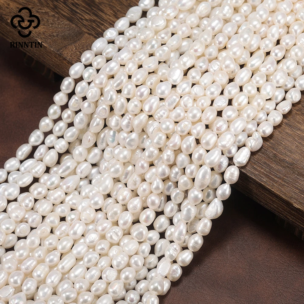 

Rinntin Baroque Freshwater Pearl Irregular Beads Charms for DIY Women Necklace Bracelet Jewelry Making Accessories Wholesale PP1