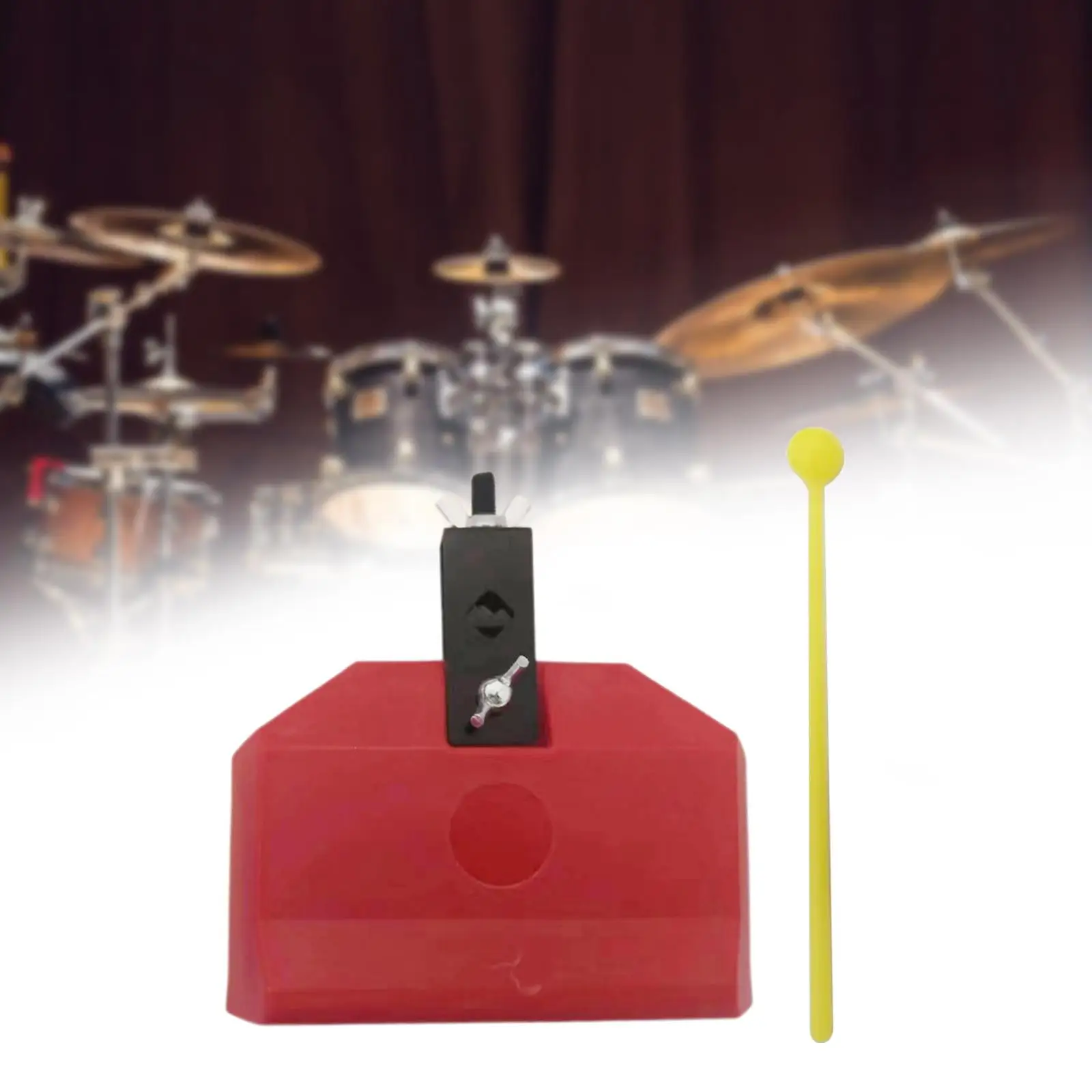 

Red Musical Percussion Block, Percussion Instrument, Latin Drum Instrument,