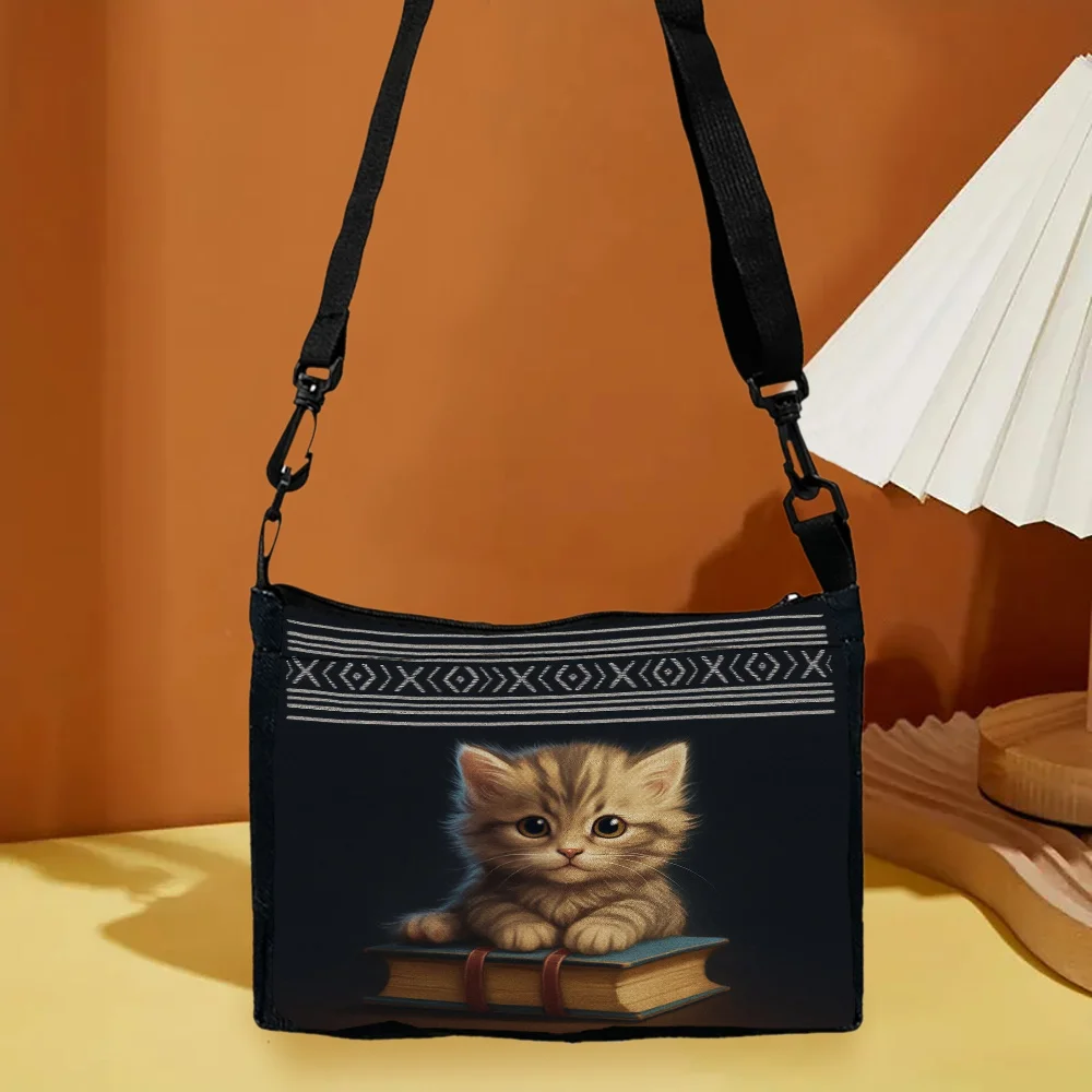 

Cute Cat Fashion Shoulder Bag, A Multi-functional Crossbody Handbag That Is Essential for Casual Vacation