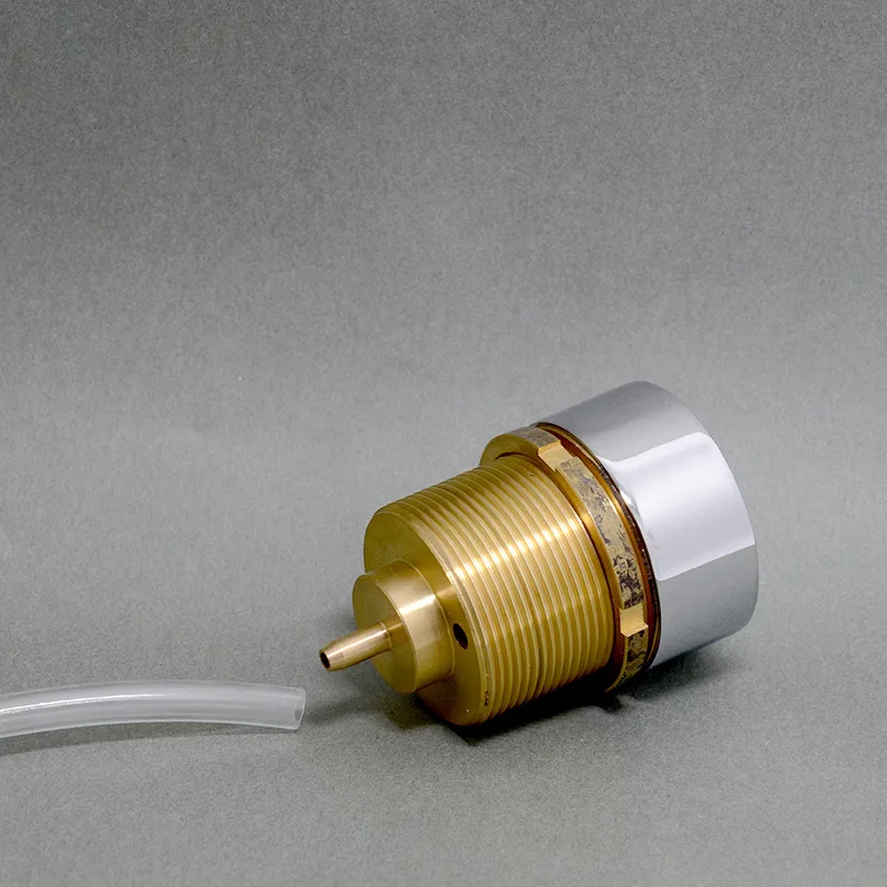 MTTUZK Single Hole Surfing Bathtub Brass Pneumatic Switch Start Button Processor Bathtub Accessories