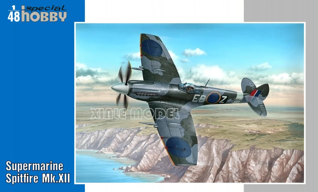 

Сборная пластиковая модель самолета Special Hobby SH48107 Supermarine Spitfire Mk.XII 1/48