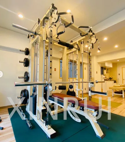 

Best Quality Home Gym Fitness Equipment Buy Online Multi Functional Trainer Smith Machine 5in1 Smith Machine