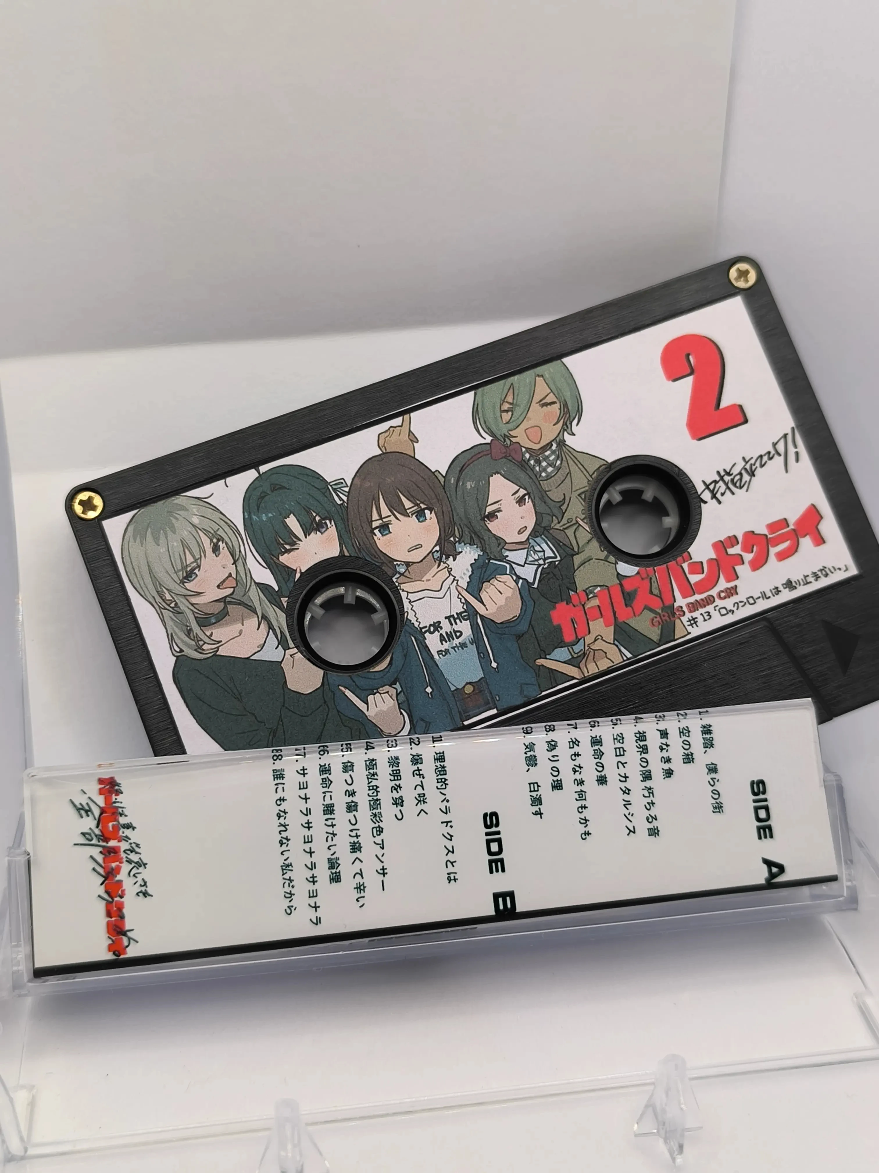 Anime GIRLS BAND CRY TOGENASHI TOGEARI Music Tape Greatest Hits OST Album cassette Cosplay Walkman Recorder Car Soundtracks Box