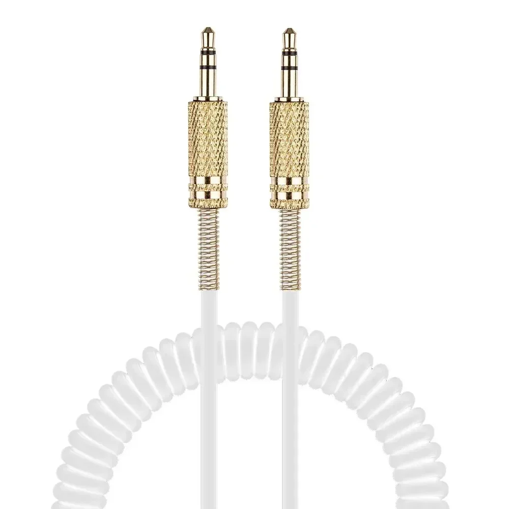 OFC استبدال الربيع ملفوف Aux 3.5 مللي متر تمديد كابلات الحبل لياماها CRX040 TSX130 TSX70 PDX13 TSX132 PDX11 المتكلم