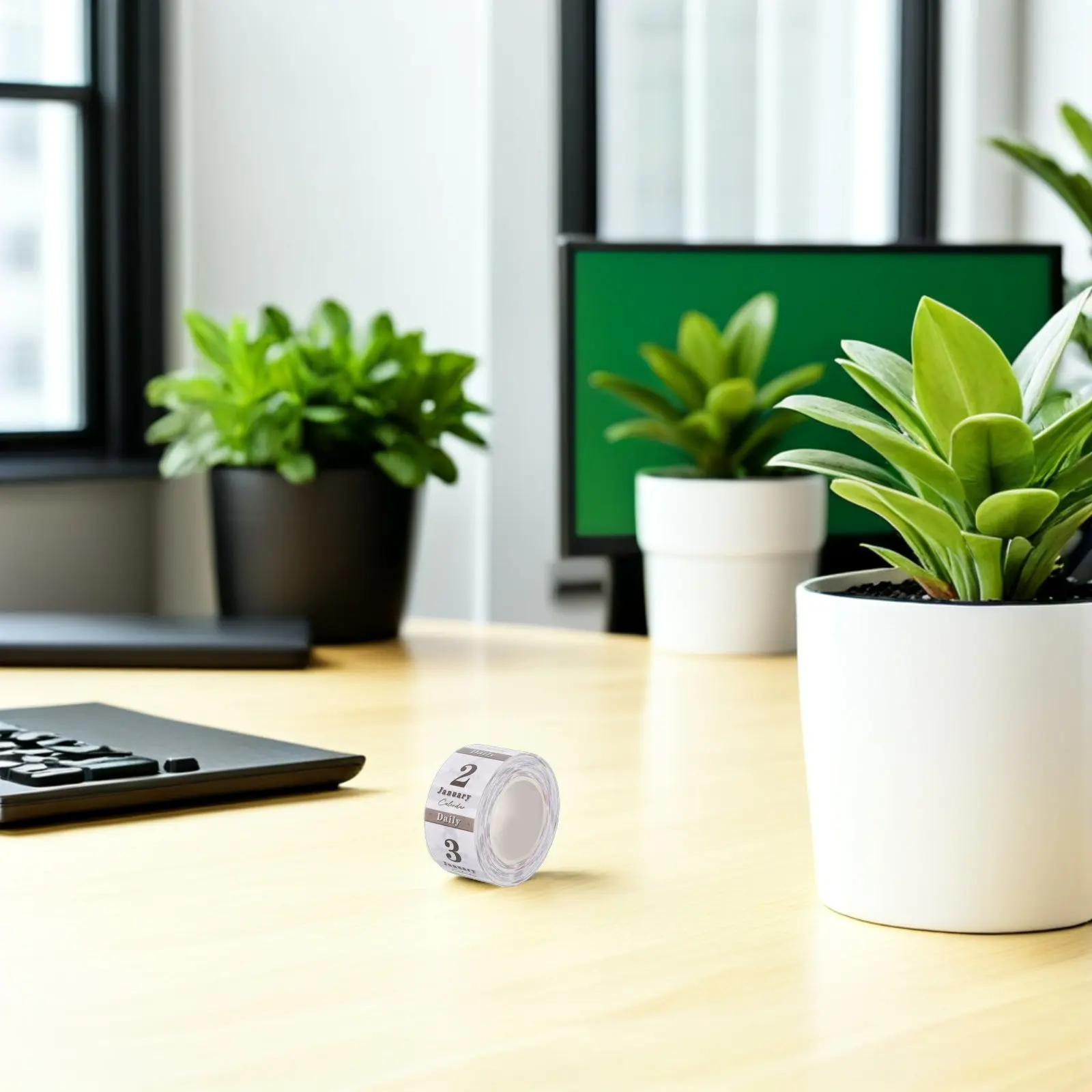 

Cute Japanese-Style Calendar and Paper Sticker Set Colorful Decorative Planner Journal Scrapbooking Accessories Daily Use