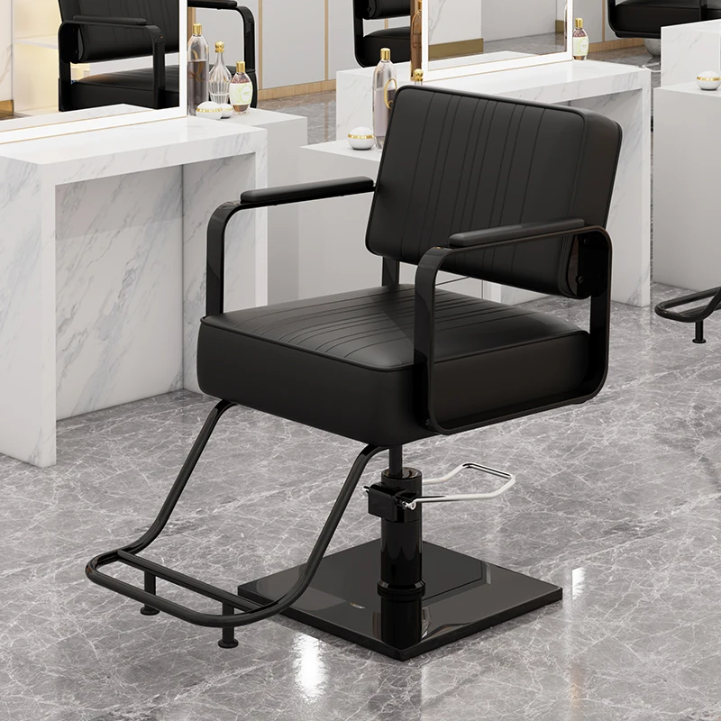 

Commercial Shampoo Barber Chair Tray Swivel Vintage Hair Barber Chair Luxury Aesthetic Beauty Salon Barber Sofa Salon Furniture