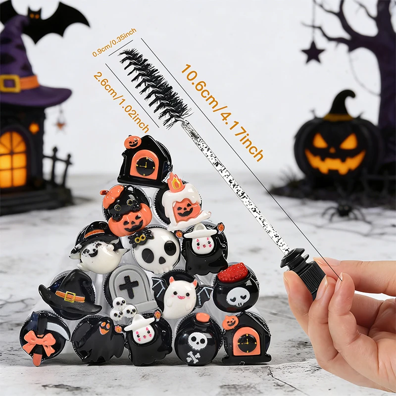 10本入り ハロウィンマスカラワンド チューブ付き スポーキ - Beauty Makeup Youtube のレビューと価格