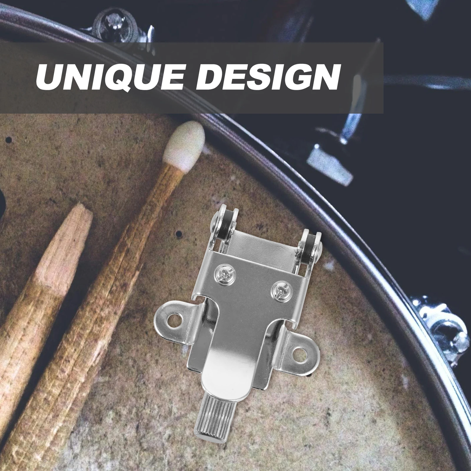 

Metal Snare Drum Adjuster Tuner Smooth Scratch-Resistant Surface Replacement Part Durable Drum Accessories Drums Accessories