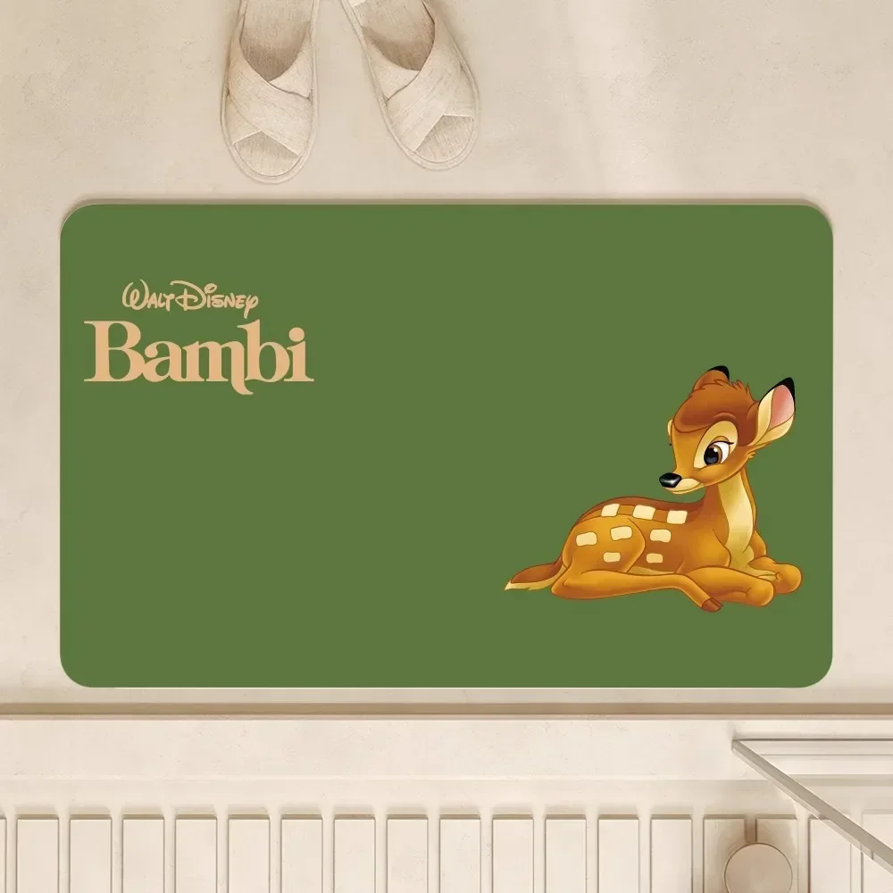 MINISO Bambi Floor Mat Anti-Slip Kitchen Bedroom Tufted Rug Carpet Living Room Entrance Rug Home Decor