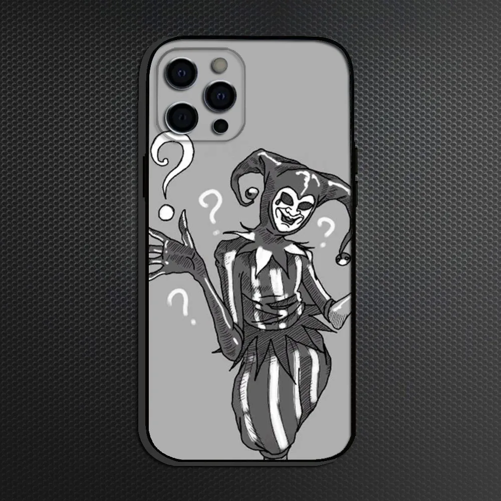 Phasmophobia Tarot Card Phone Case For iPhone 16,15,14,13,12,11 Plus,Pro Max, Soft Silicone Black Cover view 5