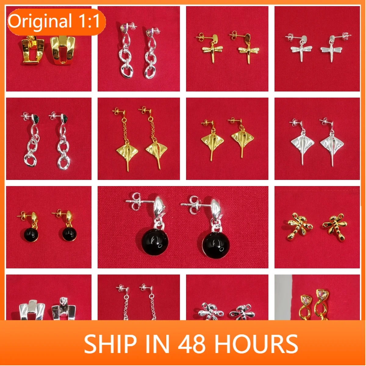 2025 España joyería de marca Original moda multitud brillante preciosos pendientes colección accesorios de mujer pareja regalos de Festival