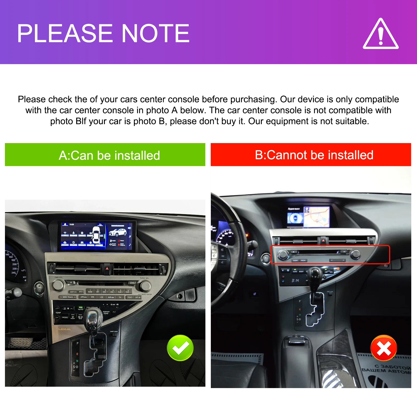 Podofo 8Core 9'' Car Radio For Lexus RX270 RX350 2009-2015 Android Multimedia Player Carplay Android Auto WIFI&4G GPS Car Audio