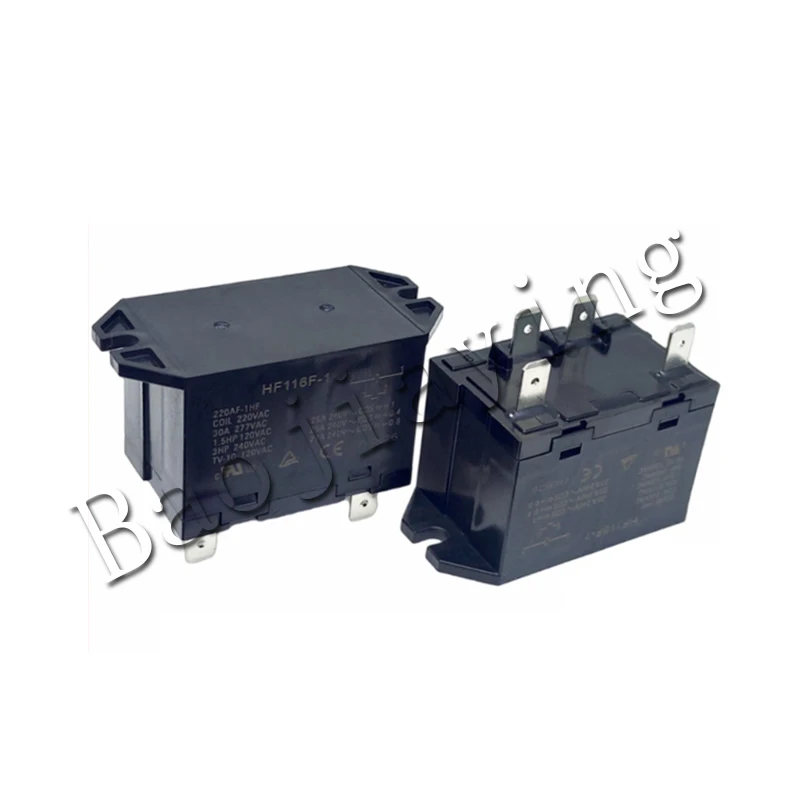 HF116F-1-220AF-1HF 220VAC 4Pin 30A air conditioning relay