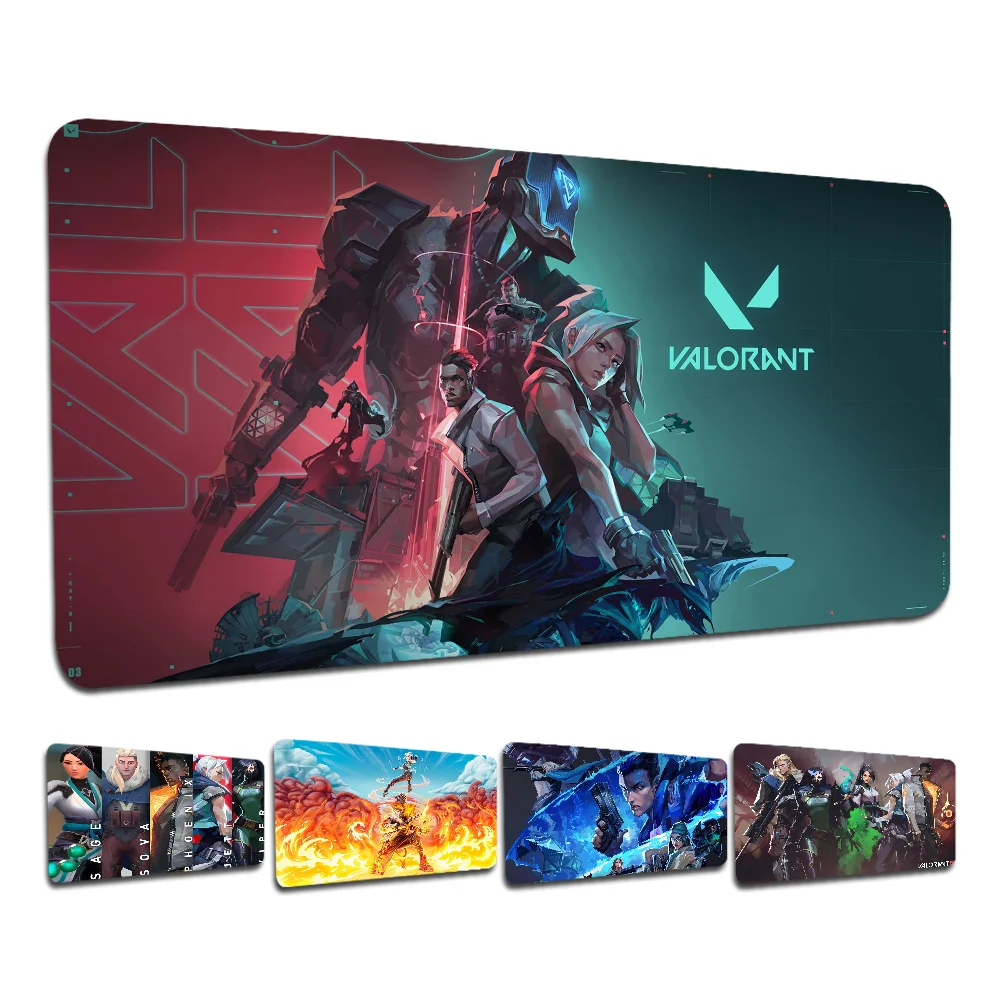 V-Valorant Game Mousepad Boy Pad Natural Rubber Gaming Mousepad Desk Mat Size For Gameing World Of Tanks CS GO Zelda