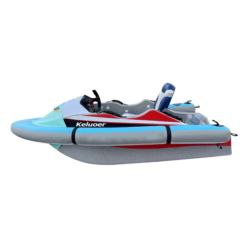 Ternary Lithium Battery Watercraft Kayak Electric Boats High Speed Small Cruise Electric Jet Wave Boat