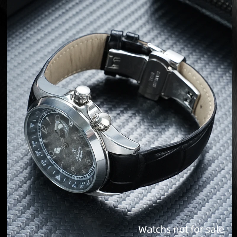 

20mm Curve End leather strap For Seiko SBDC/SPB sbdc089/087/091/135 SPB121J1/119/123 sarb017 replace watchband Fold Bracelet me