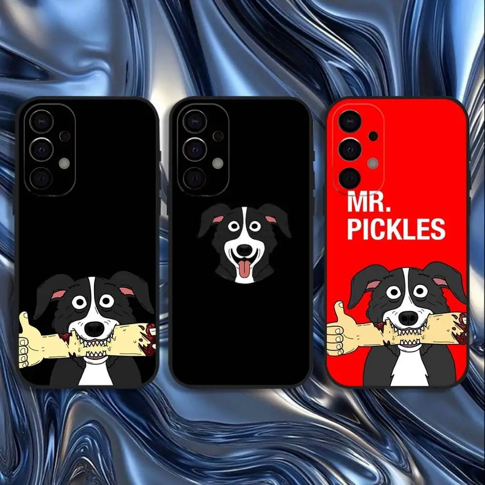 

Cartoon Mr Pickles Phone Case For Samsung S25,S24,S21,S22,S23,S30,Ultra,S20,Plus,Fe,Lite,5G Black Cover