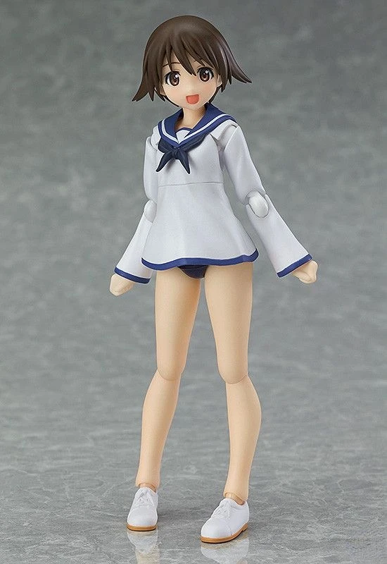 STRIKE WITCHES 100% Original genuine Miyafuji Yoshika 23cm PVC Action Figure Anime Figure Model Toys Figure Collection Doll Gift