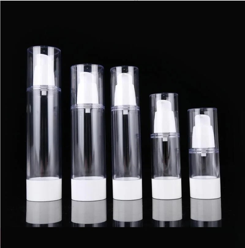 

30ml airless pump bottle or lotion bottle with bird mouth shape pump can used or Cosmetic Container