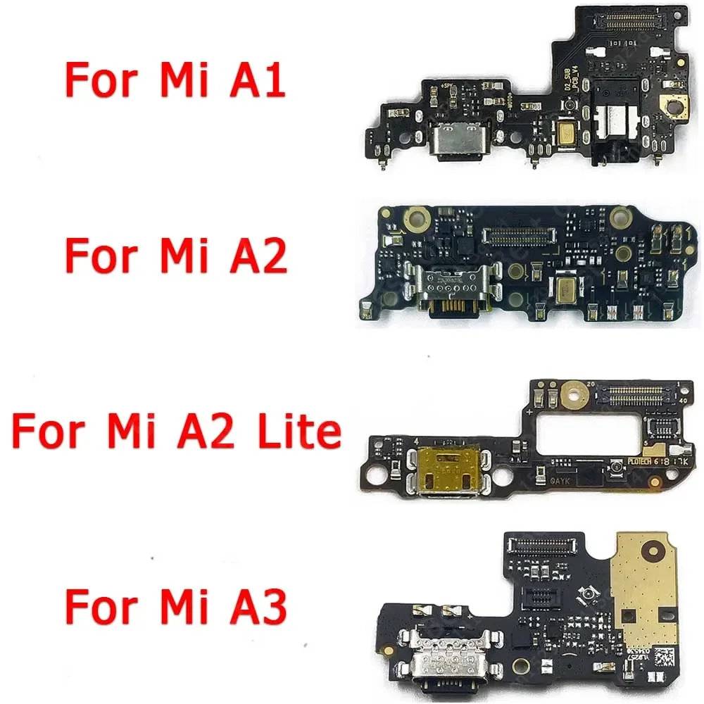 

Charge Board For Xiaomi Mi A2 Lite A1 A3 5X 6X Charging Port Pcb Dock Replacement Usb Connector Flex Cable Spare Parts