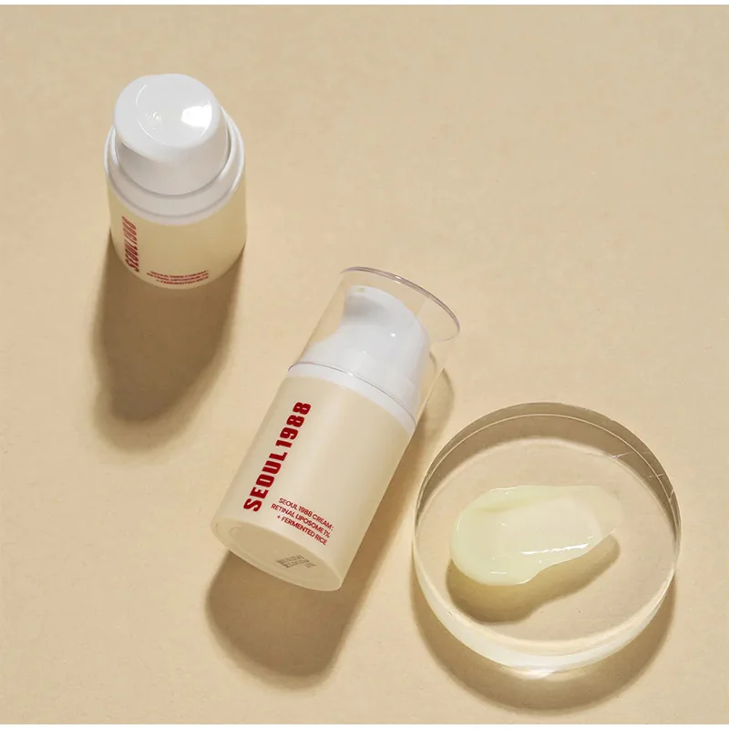 مجموعة العناية بالبشرة الكورية من سيول 1988، كريم الحلزون Mucin، كريم العين على شكل بيضة الحلزون، خلاصة الريتينول، تونر خلاصة الحلزون، كريم الأرز المخمر #4