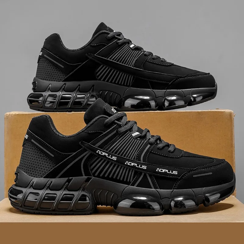 

Мужские кроссовки 2026, сетчатые дышащие амортизирующие уличные противоскользящие кроссовки для бега в тренажерном зале, повседневные удобные кроссовки для мужчин