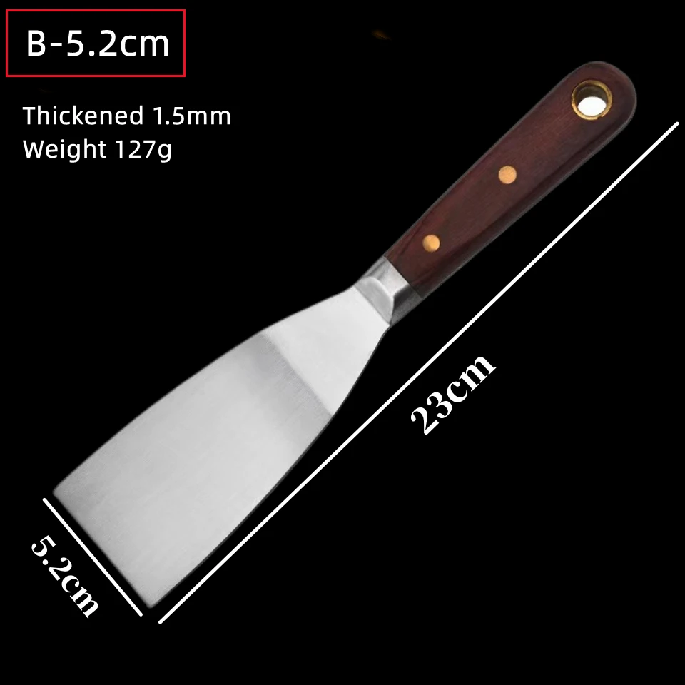 Thickened Putty Scraper Knife Drywall Tiling Plastering Trowel Tool Wall Cleaning Shovel Construction Tools