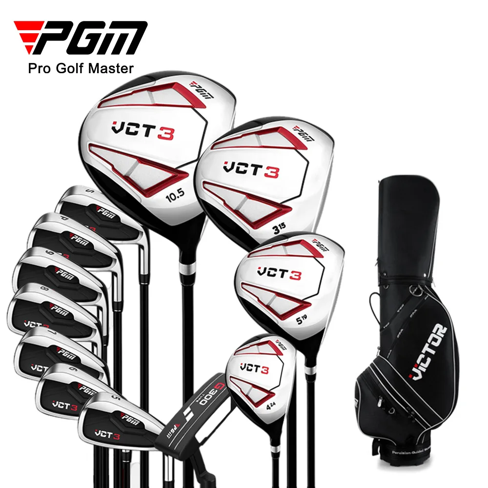 

PGM Golf Clubs VCT3 Generation 12 Clubs with Golf Bag Men's Beginners Set Feedback Better Touch Control