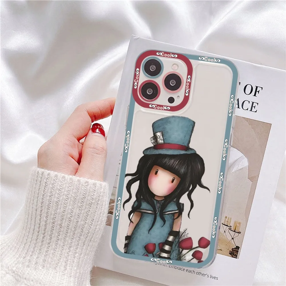 Cute Cartoon Girl Kid Santoro_gorjuss Mousepad For Redmi 7 8 9 A For Redmi Note 5 7 8 9 10 11 Pro Max 4G 5G Funfas