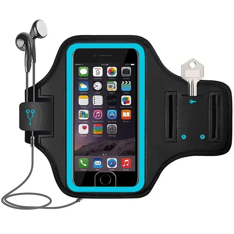 Outdoor sports running mobile phone arm strap iPhone6 7 8/plus fitness arm cover mobile phone arm bag