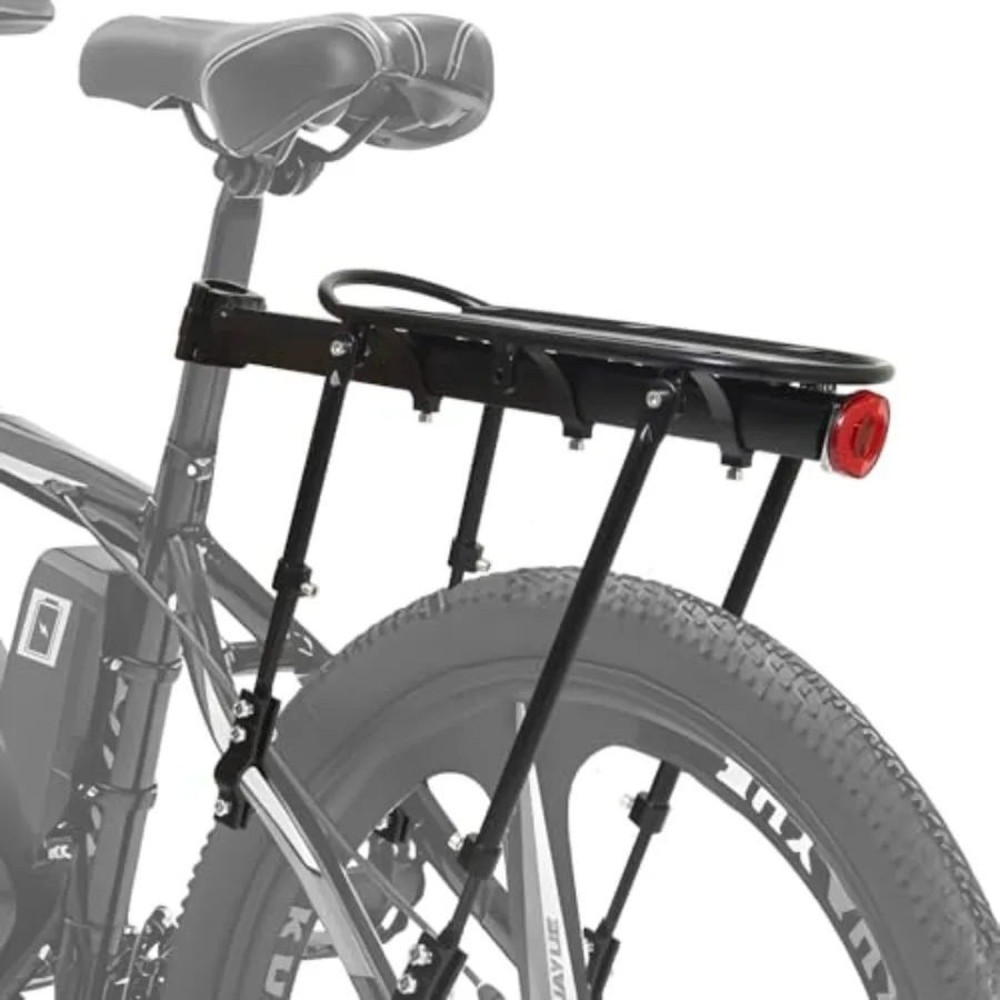 

Fat Tire Bike Rack and Electric Bike Rack, Rear Bicycle Rack, Ideas as Cargo Rack with Load Capacity