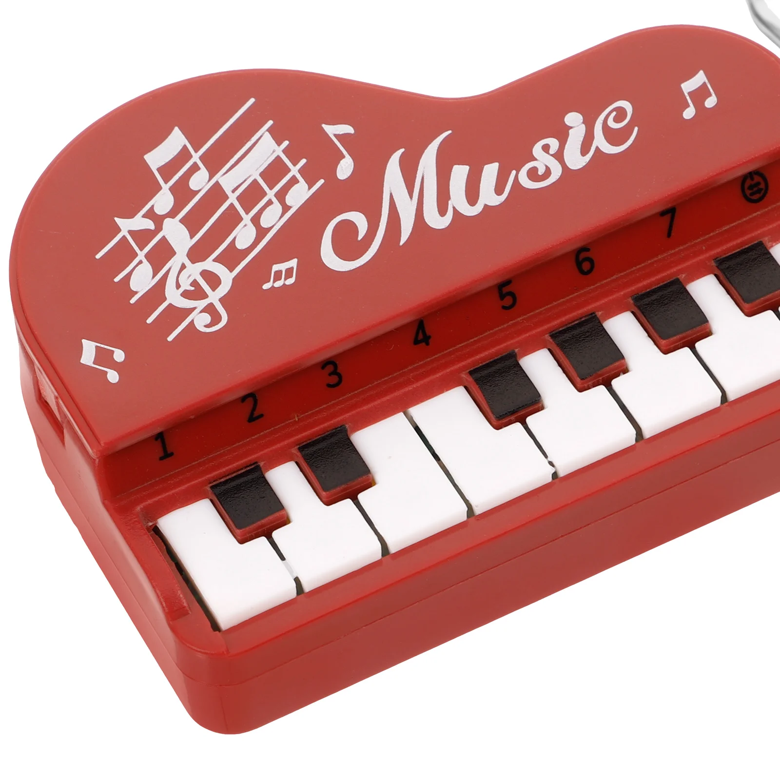 Piano Player Jewelry Musical Instrument Keychain Mini Keyboard Pocket Funny Keychains