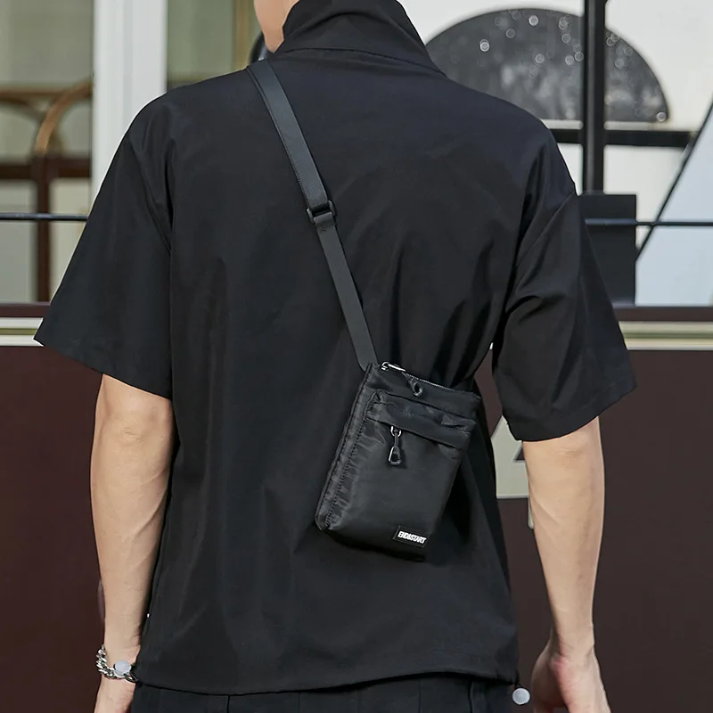 Small Shoulder Crossbody Bag for Men 2023 Japanese style Mini Man Mobile Bags Oxford Male Casual Handbags Student Travel bolsos