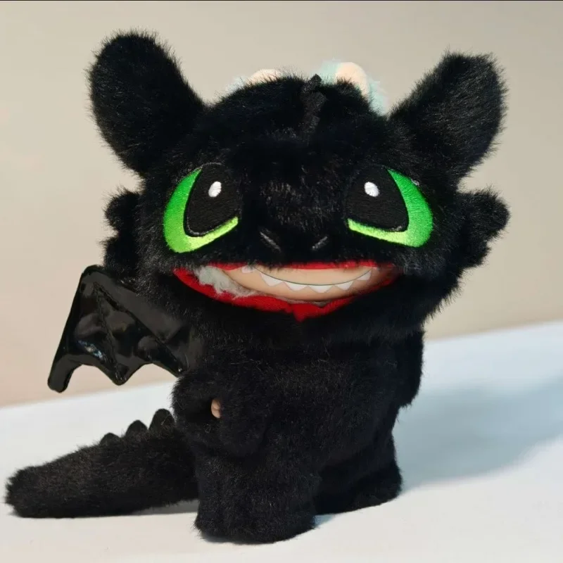 

Toothless Outfit Only for 17cm 1st/2nd/3rd Gen Labubu Doll, Anime Vinyl Figure Clothes Cute Collectible Gift for Christmas