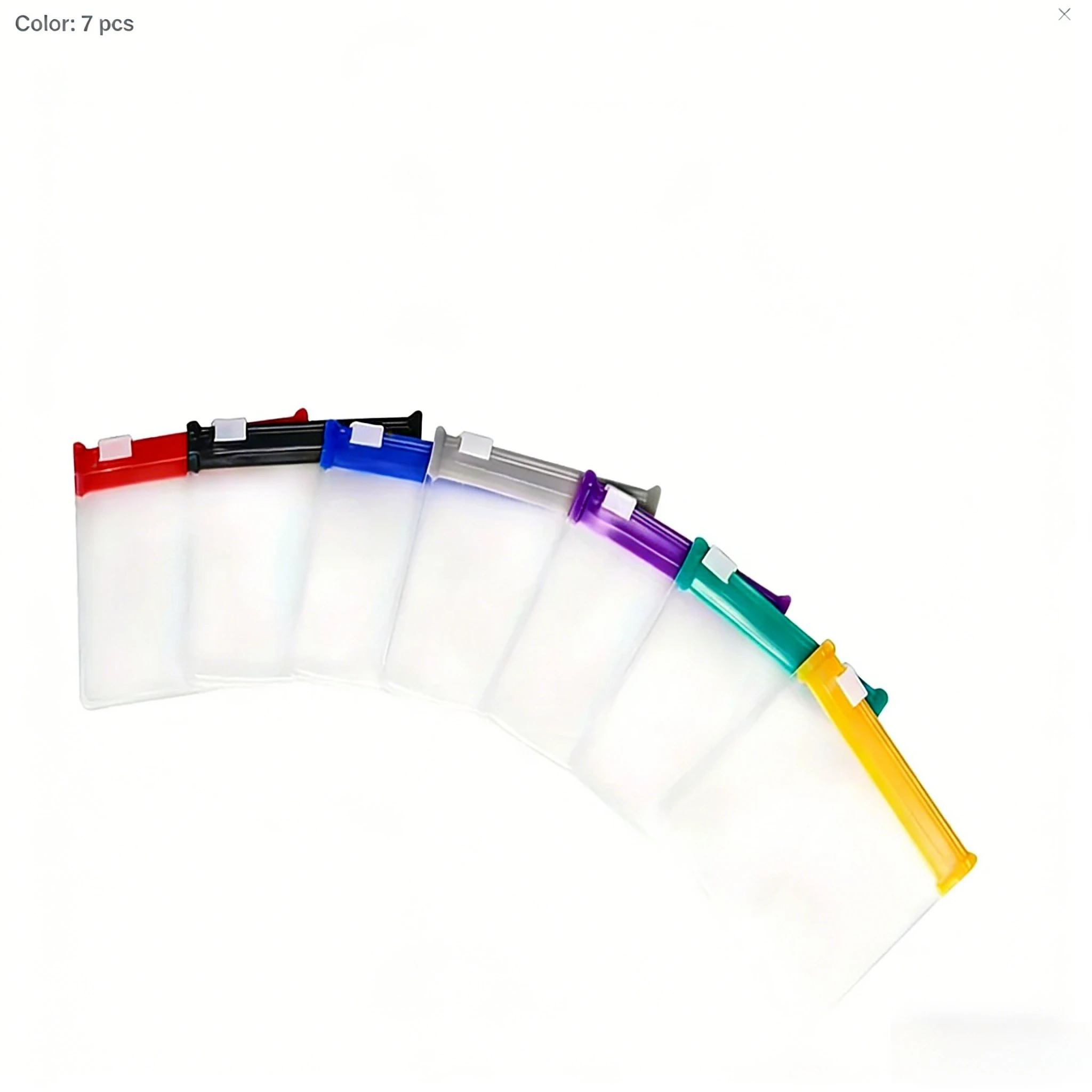 7pcs Pill Pouch Bags Reusable Zippered Pill Pouch Set Medicine Organizer Self Sealing Translucent Medicine Bags Travel Bags