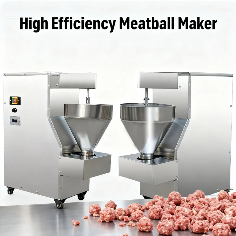 آلة تشكيل كرات اللحم البقري الصناعية آلة معالجة صانع كرات اللحم للأسماك المحشوة