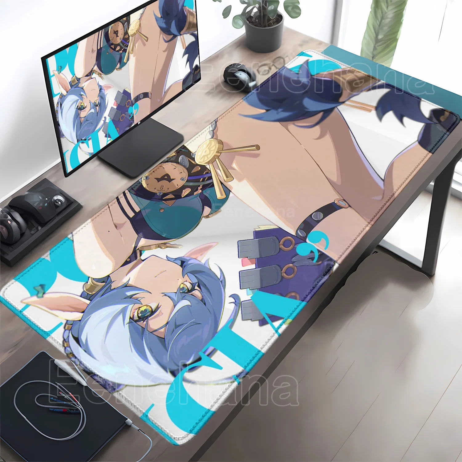 

Zenless Zone Zero ZZZ Kawaii Lucia игровой коврик для мыши ноутбук игровой аниме девушка клавиатура ПК коврик для мыши ноутбук геймер оверлок настольный коврик