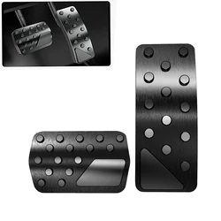 For Dodge Durango 2011-2021/Jeep Grand Cherokee 2011-2021 Gas Pedal Cover+Brake Pedal Cover Aluminum Alloy Interior spare parts