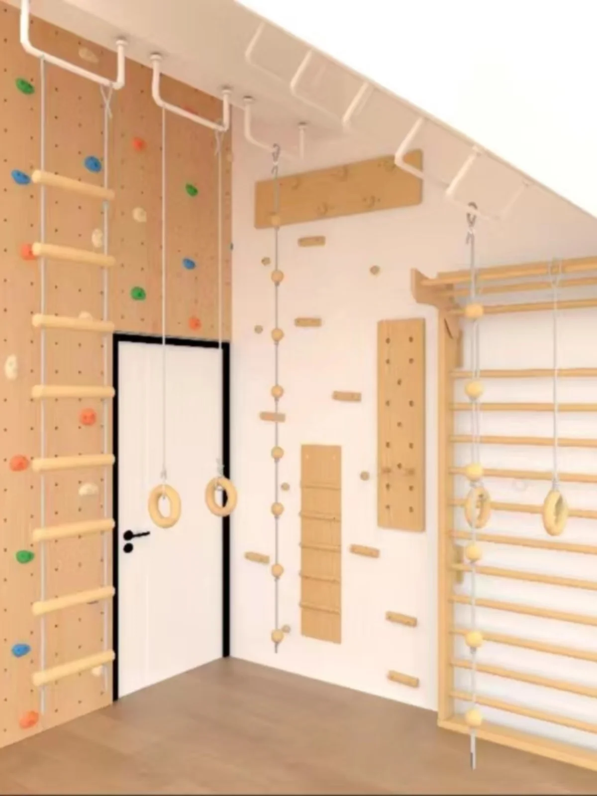 home climbing wall kindergarten early education climbing frame indoor family s room sensory traini