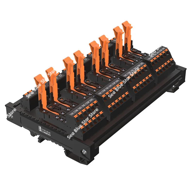 New J13A supporting upgraded module block AC DC 12V24V220V ultra-thin and ultra-space-saving high-end