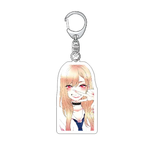 1pcs My Dress-Up Darling Kitagawa Marin  keychain Keyrings Pendants Llavero