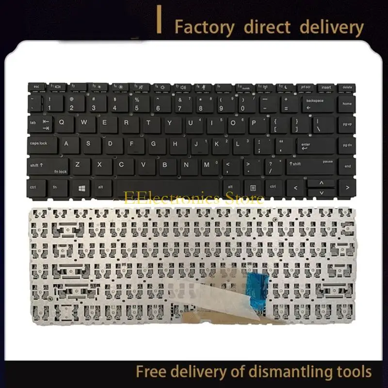 B03C for HP Book 440 445 440 G7 445 LAPTOP US US Presection English Keyboard