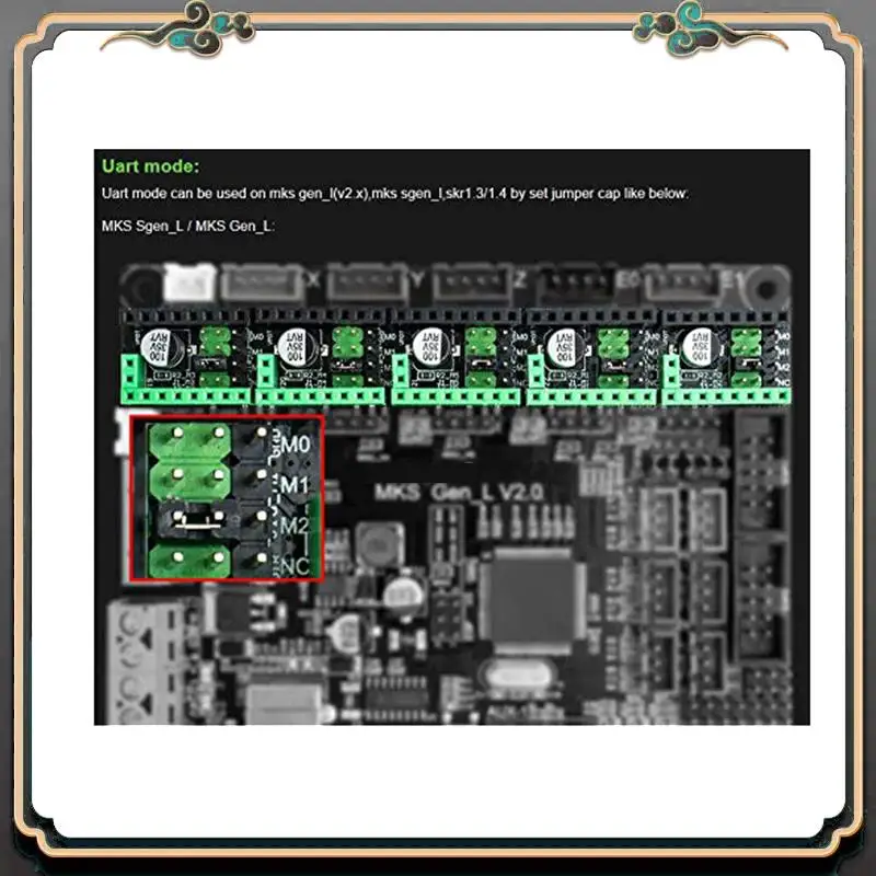 ASMA-5Pcs طابعة ثلاثية الأبعاد 2208 TMC2208 محرك متدرج سائق V2.0 Stepstick الترا صامت متوافق مع MKS Sgen L Gen L