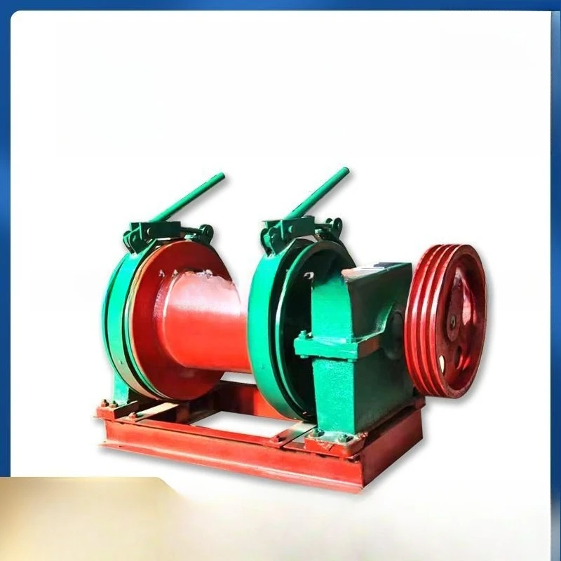 Electric handbrake construction site special fast slip lifting double brake automatic windlass