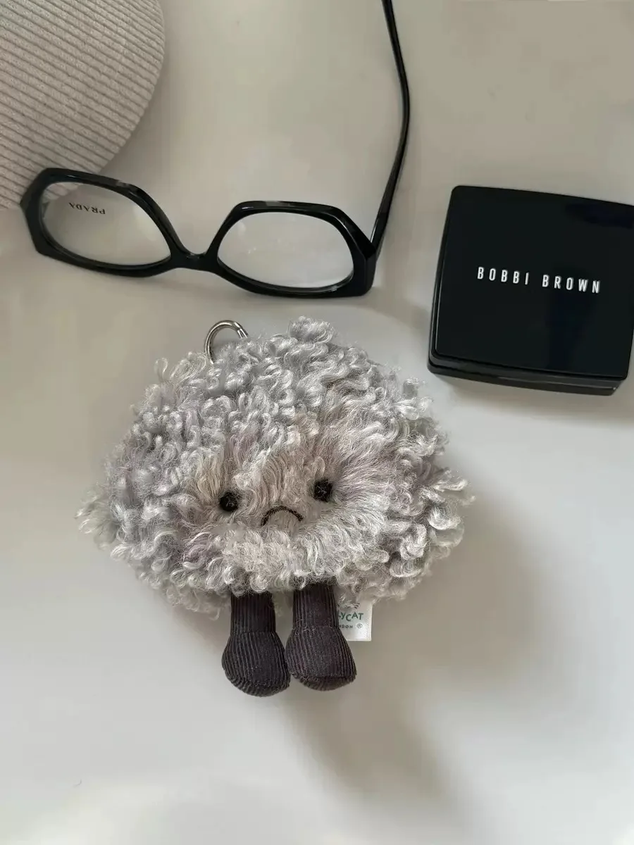 

16cm Soft Sad Clouds Plush Toys Kawaii Gray Clouds Throw Pillow Cute Dark Clouds Dolls Toys for Kids Birthday Christmas Gifts