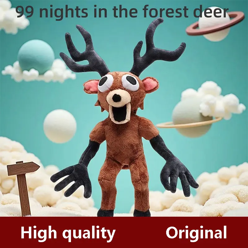 NEW 99 Nights In The Forest Plush Cub Deer Plush Funny Game Chrismas Gift Anime Peripherals Soft Doll 2025 New Cute Deer Doll