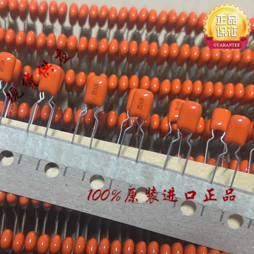 471 100V NIS APS Orange audio film capacitor 100V471 470PF G grade 2%