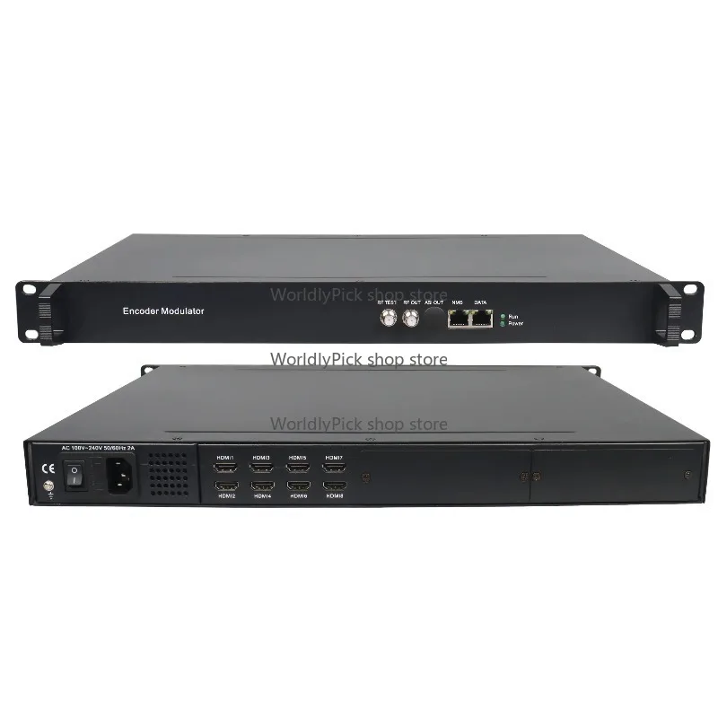 Encoder Modulador Digital 8 Channels HD Encoder Modulator