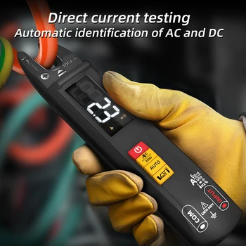 Official U1 digital clamp meter fork DC AC professional 100A ammeter pliers T-RMS current openelectrical electrical tester auto multimeter
